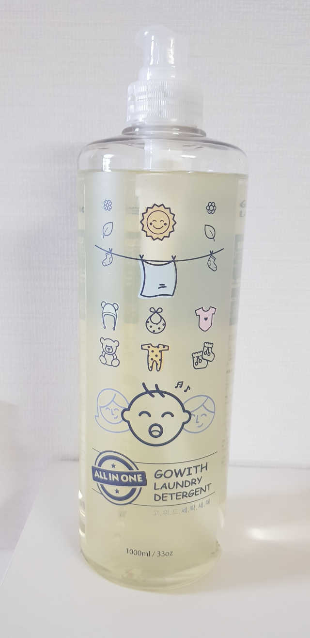 고위드 올인원 천연 세탁세제 리뷰 사진