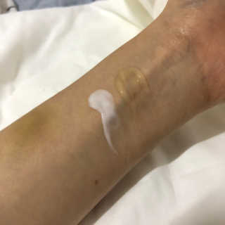 토니모리 프롬 강화 맑은 약쑥 두 겹 진정 크림 — 4.5점을 준 리뷰어가 2019년 9월 올린 사용 사진