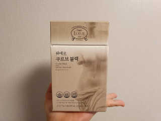 [하우투잇] 뤼에르 쿠르브 블랙 10ml x 30포 총 300ml — 5점을 준 리뷰어가 2020년 3월 올린 사용 사진