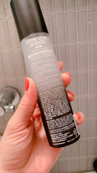 다슈코리아 다슈 볼륨 카페인 파워 에어부스터 120ml — 3.5점을 준 리뷰어가 2020년 2월 올린 사용 사진