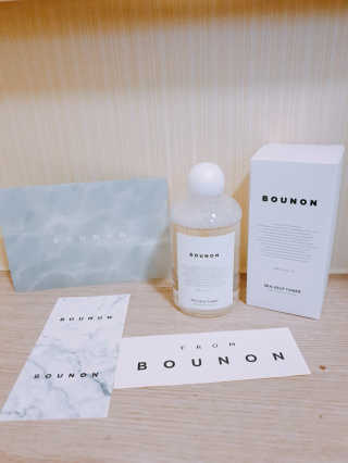BOUNON 부농 씨켈프 토너 — 5점을 준 리뷰어가 2019년 4월 올린 사용 사진