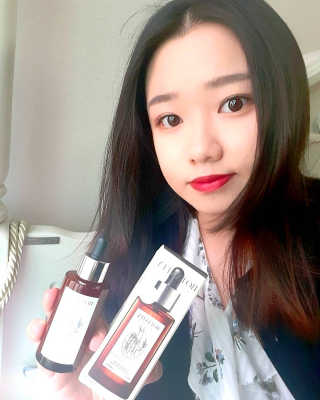 보타니티 [홍]조[진]정[결]케어 플라본 세럼 — 4점을 준 리뷰어가 2018년 5월 올린 사용 사진