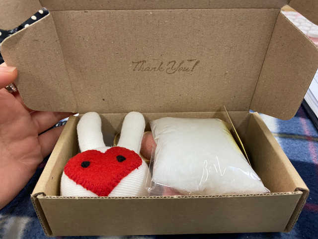 [반제품DIY]여행인형 래빗림c 양말인형 만들기 리뷰 사진