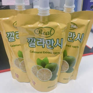 장수농가 리얼깔라만시 — 5점을 준 리뷰어가 2018년 4월 올린 사용 사진