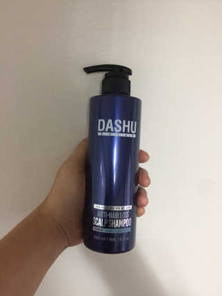 다슈코리아 다슈 데일리 한방 두피 골드 샴푸 500ml — 5점을 준 리뷰어가 2019년 3월 올린 사용 사진