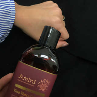 아미니 비노테라 오일워시 400ml 대용량 — 5점을 준 리뷰어가 2018년 11월 올린 사용 사진