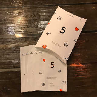 누메로 5 바이탈 포인트업 마스크팩 — 4점을 준 리뷰어가 2018년 2월 올린 사용 사진