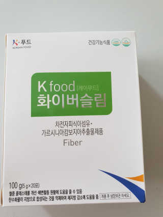 두루원 똥기사의 Kfood 화이버슬림 — 2점을 준 리뷰어가 2018년 8월 올린 사용 사진