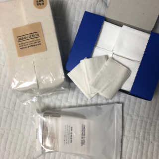 어반리브즈 프리미엄 화장솜 트라이얼 SET — 5점을 준 리뷰어가 2019년 8월 올린 사용 사진