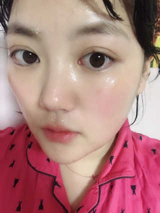 샤인피에이치 쏘큐 리프팅업 페이스 마스크 — 4점을 준 리뷰어가 2019년 1월 올린 사용 사진
