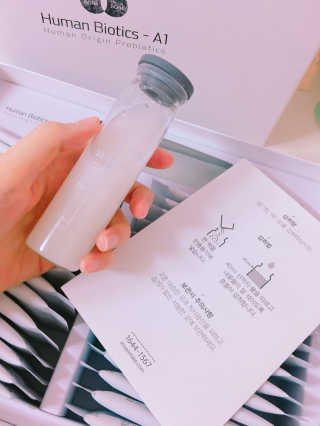 인테이크 휴먼바이오틱스_A1 (30일분) — 4점을 준 리뷰어가 2017년 3월 올린 사용 사진
