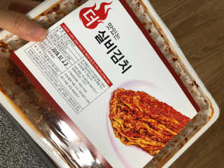 땡땡쿡 더 맛있게 매운 더 실비김치 1.2kg — 5점을 준 리뷰어가 2019년 7월 올린 사용 사진