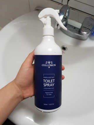 셀로몬 토일렛 스프레이 500ml — 5점을 준 리뷰어가 2018년 5월 올린 사용 사진