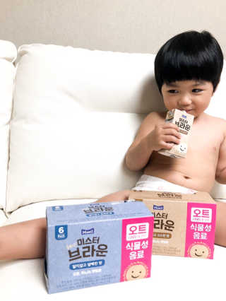 헤이미스터브라운 [매일유업] 헤이 미스터브라운 12개입 — 5점을 준 리뷰어가 2019년 8월 올린 사용 사진