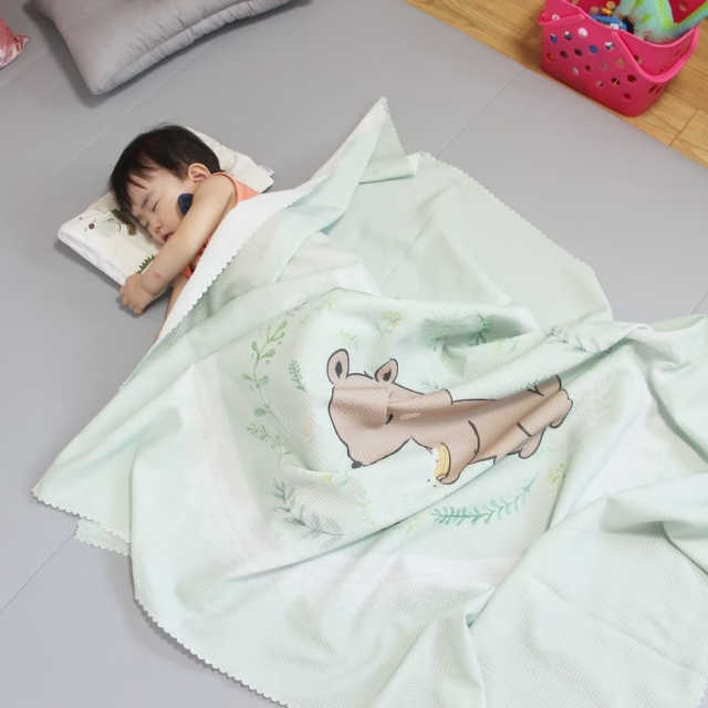 마이하우스 아이스 냉장고이불 리뷰 사진