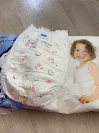 보솜이 리얼코튼 팬티형 — 4점을 준 리뷰어가 2019년 3월 올린 사용 사진