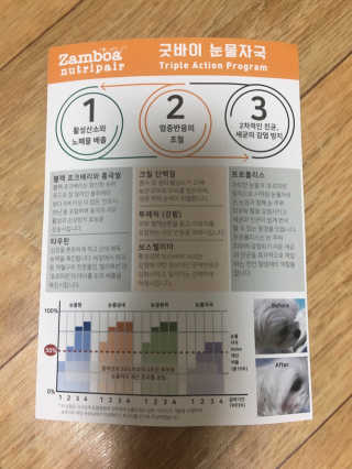 잠보아 뉴트리페어 굿바이 티어스테인 — 4.5점을 준 리뷰어가 2020년 1월 올린 사용 사진