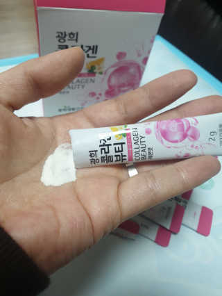 광희생활건강 광희 콜라겐뷰티 — 5점을 준 리뷰어가 2019년 12월 올린 사용 사진