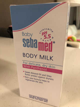 세바메드 베이비 바디밀크 200ml — 4점을 준 리뷰어가 2019년 12월 올린 사용 사진