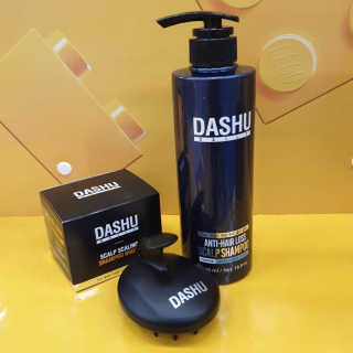 다슈코리아 다슈 단백질 한방 두피 골드 샴푸 500ml +샴푸브러쉬 — 5점을 준 리뷰어가 2019년 5월 올린 사용 사진