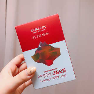 이너블릭 이너타임 크릴오일 — 3.5점을 준 리뷰어가 2019년 12월 올린 사용 사진