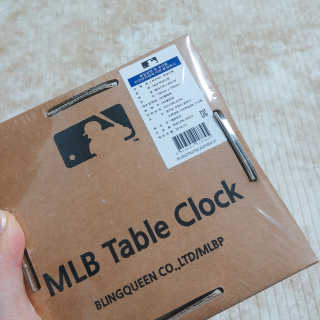MLB WATCH n LEISURE MLB 아날로그 디자인 탁상시계 8종 — 5점을 준 리뷰어가 2020년 1월 올린 사용 사진