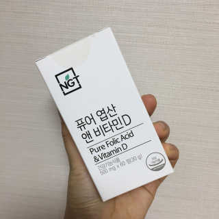 네츄럴굿띵스 퓨어 락토 철분 60일분 — 5점을 준 리뷰어가 2018년 1월 올린 사용 사진