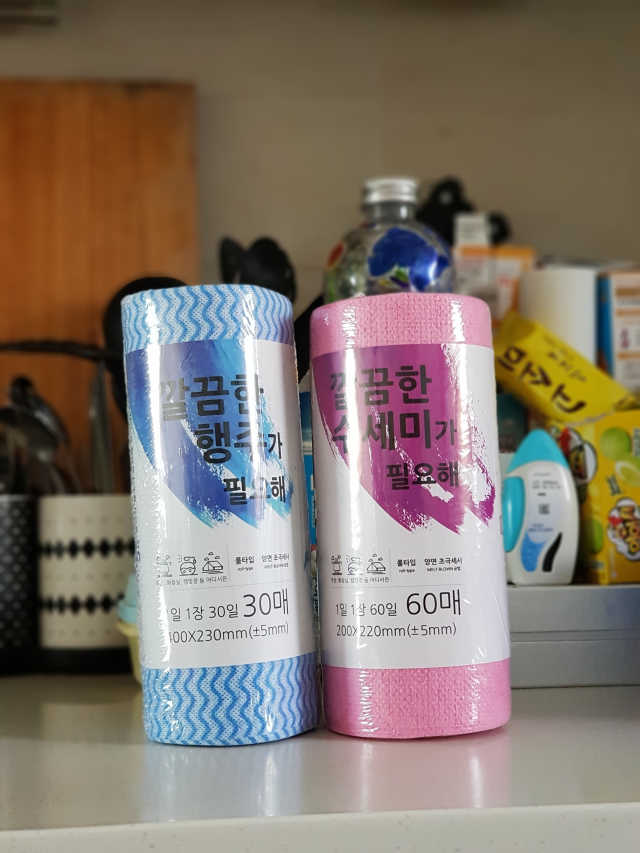 깔끔한 수세미와 행주가 필요해 리뷰 사진