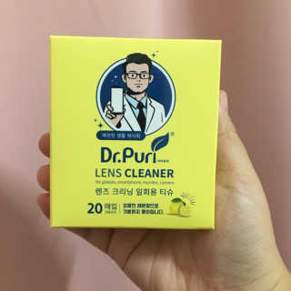 [닥터퓨리] 렌즈크리닝 항균 티슈 5박스_100매 — 4.5점을 준 리뷰어가 2019년 7월 올린 사용 사진