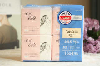 메이앤준 소프트맥스 생리대 — 4점을 준 리뷰어가 2019년 4월 올린 사용 사진