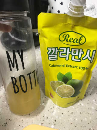장수농가 리얼깔라만시 — 3.67점을 준 리뷰어가 2018년 4월 올린 사용 사진