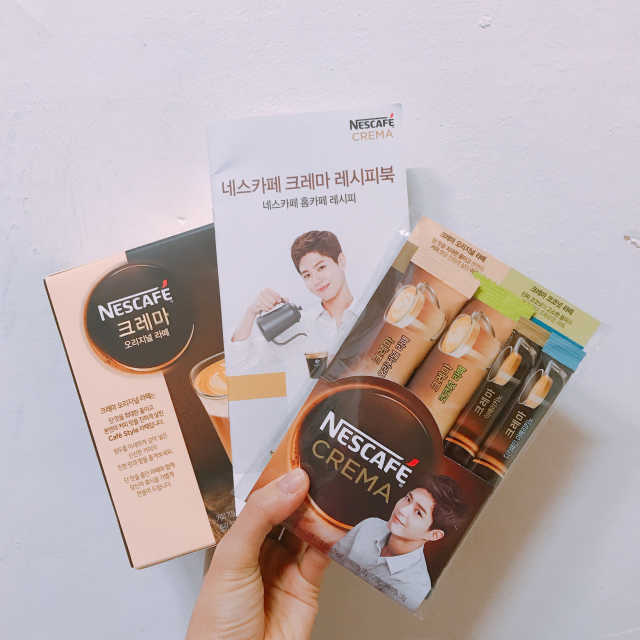 네스카페 크레마 리뷰 사진
