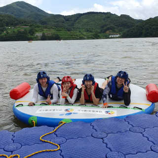 [캠프통포레스트] 수상레저 Big5 4인권 — 5점을 준 리뷰어가 2019년 7월 올린 사용 사진
