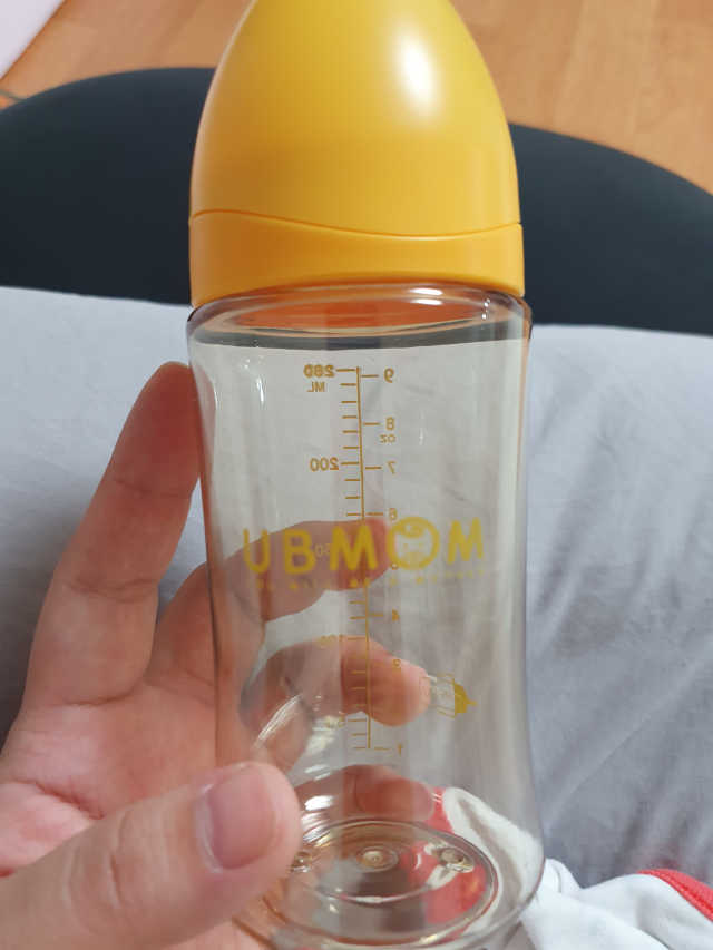 유비맘 PPSU 젖병 노꼭지_260ml_컬러 랜덤 발송 리뷰 사진