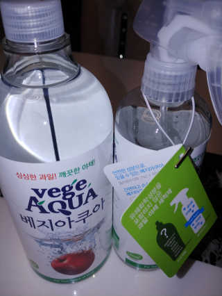 베지아쿠아 475ml + 리필 1000ml 1Set — 5점을 준 리뷰어가 2019년 7월 올린 사용 사진