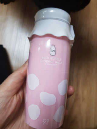 세안 필요 없는 지나인스킨 밀크 버블 에센스 팩 — 5점을 준 리뷰어가 2019년 11월 올린 사용 사진
