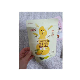 BASSAK 바삭 프리즈 크리스피 3종 — 5점을 준 리뷰어가 2020년 1월 올린 사용 사진