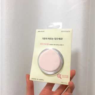 젤리팜 마이크로셀 실리콘퍼프 피치,오렌지 — 5점을 준 리뷰어가 2019년 6월 올린 사용 사진