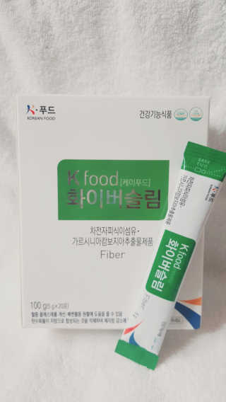 두루원 똥기사의 Kfood 화이버슬림 — 4.33점을 준 리뷰어가 2018년 7월 올린 사용 사진