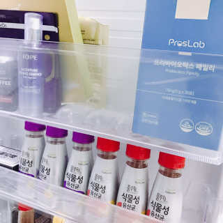 풀무원 식물성유산균 레드앤오메가 + 푸룬앤바이오 — 5점을 준 리뷰어가 2018년 11월 올린 사용 사진