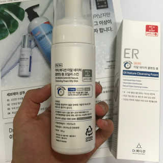 Dr.메디션 ER 네이처 클렌징폼- 오일리스킨용 — 3.83점을 준 리뷰어가 2018년 7월 올린 사용 사진