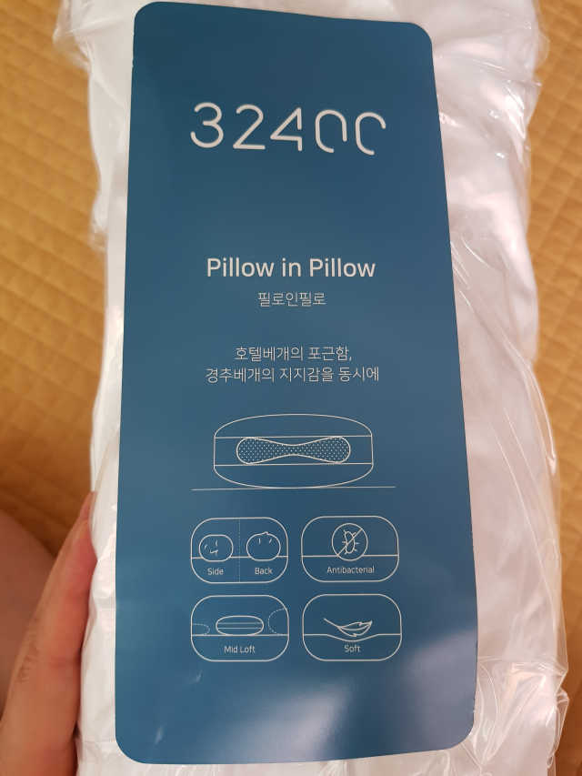 32400 하이브리드 베개 리뷰 사진