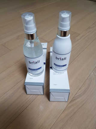 브리올옴므 퍼펙트 화이트닝 스킨로션 2종 SET — 4.83점을 준 리뷰어가 2018년 5월 올린 사용 사진