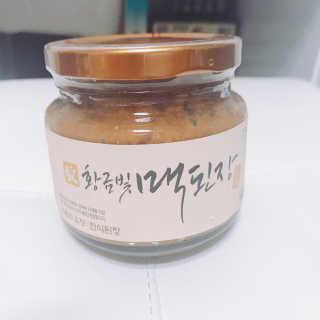 한국맥꾸룸 황금빛맥된장 — 5점을 준 리뷰어가 2018년 1월 올린 사용 사진