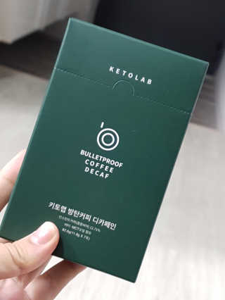 키토랩 방탄커피 디카페인 일주일용 — 5점을 준 리뷰어가 2019년 6월 올린 사용 사진