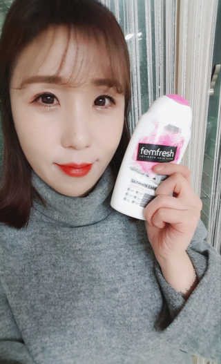 펨프레쉬 얼티메이트 케어 수딩 워시 — 4.5점을 준 리뷰어가 2018년 2월 올린 사용 사진