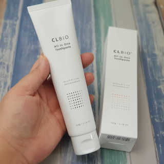 씨엘바이오 올인원 치약 150g — 5점을 준 리뷰어가 2019년 1월 올린 사용 사진
