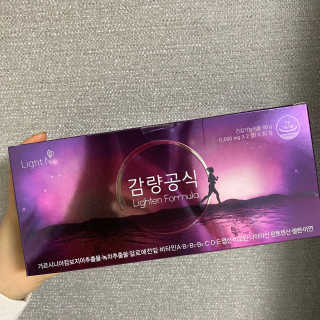 [감량공식] 다이어트 건강기능식품 — 3.5점을 준 리뷰어가 2019년 12월 올린 사용 사진