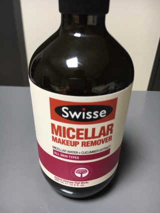 SWISSE 스위스 미셀라 메이크업 리무버 — 3.5점을 준 리뷰어가 2019년 11월 올린 사용 사진