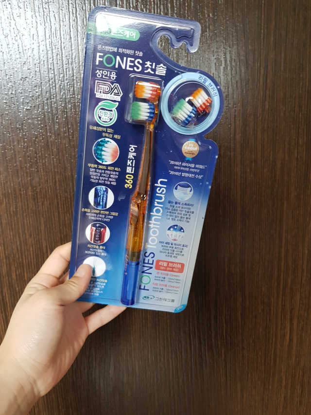 360e폰즈칫솔 4종 택 1 리뷰 사진